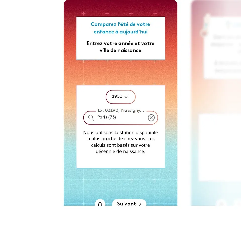 Infographie franceinfo : L'été de votre enfance