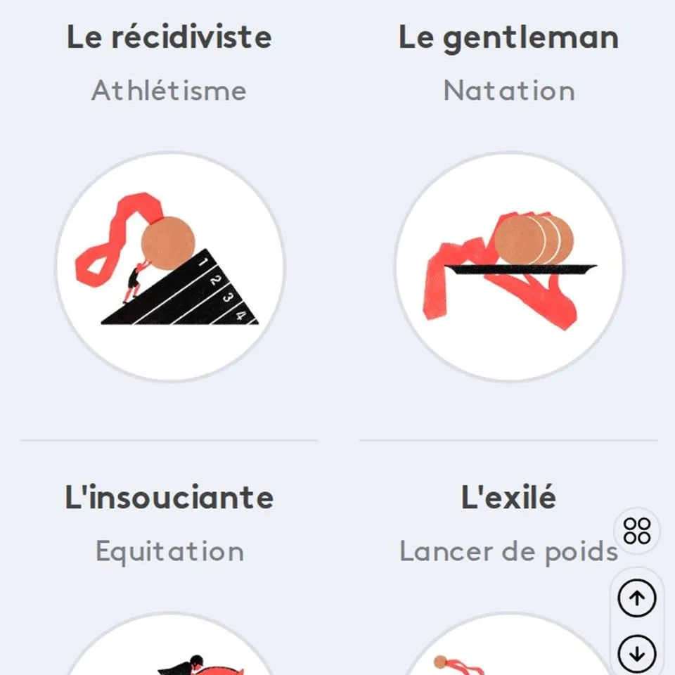 Infographie franceinfo : JO 2024 : les quatrièmes places