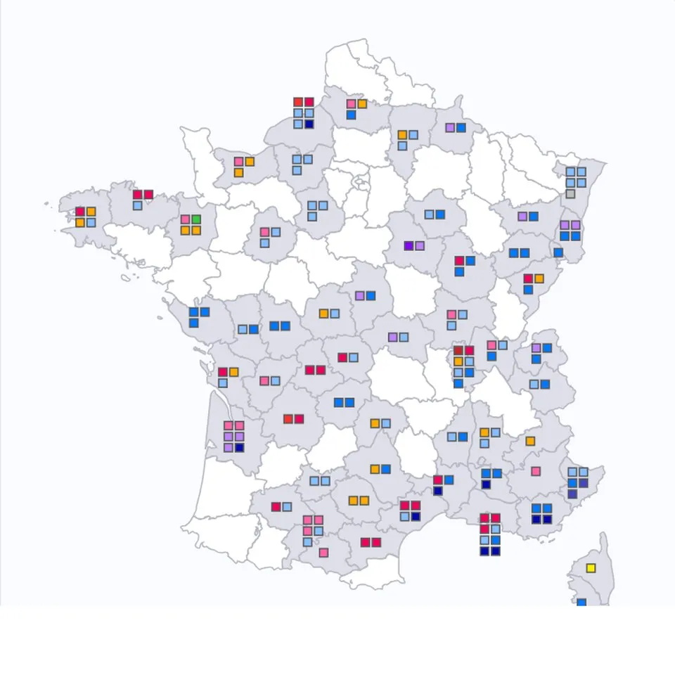 Infographie franceinfo : Sénatoriales 2026 : résultats
